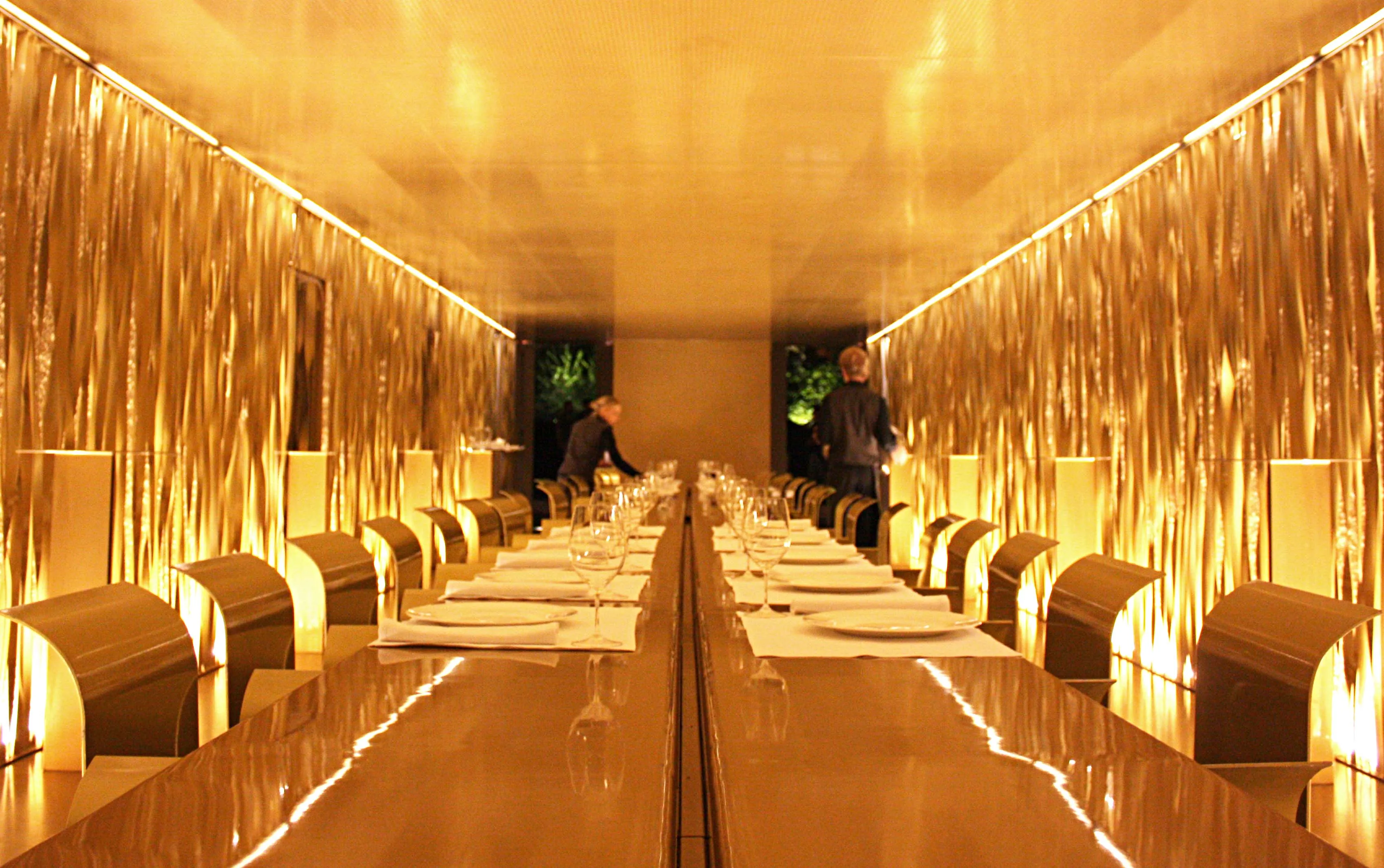 Restaurante Les Cols (Olot), interiorismo RCR